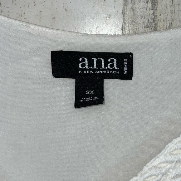 a.n.a White Boho Blouse - Picture 5 of 7